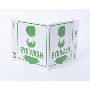 ZING Eco Safety V Sign, 7X12- Model 2518